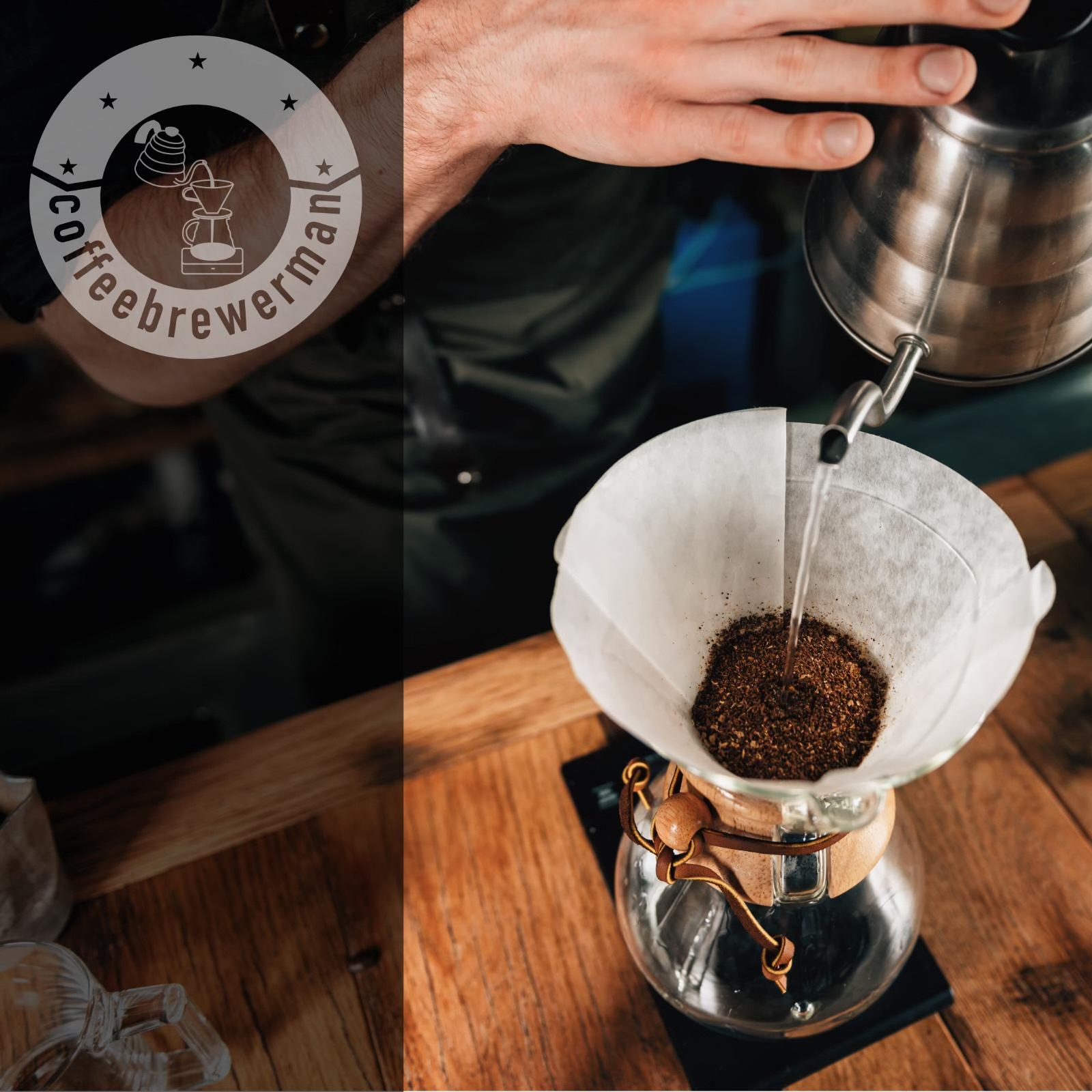 Chemex ile filtre kahve demleme